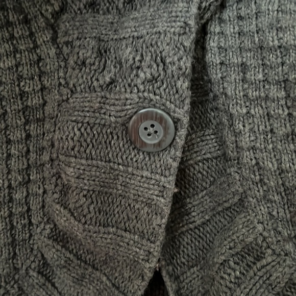 Hollister Surf Co. Early Y2K Gray Shrug Sweater - Medium - Picture 6 of 9